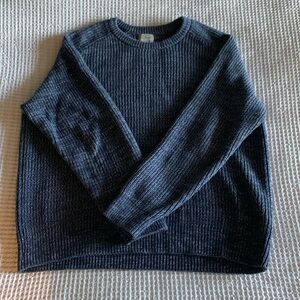 L.L. Bean Soft Cotton Knit Fisherman's Sweater